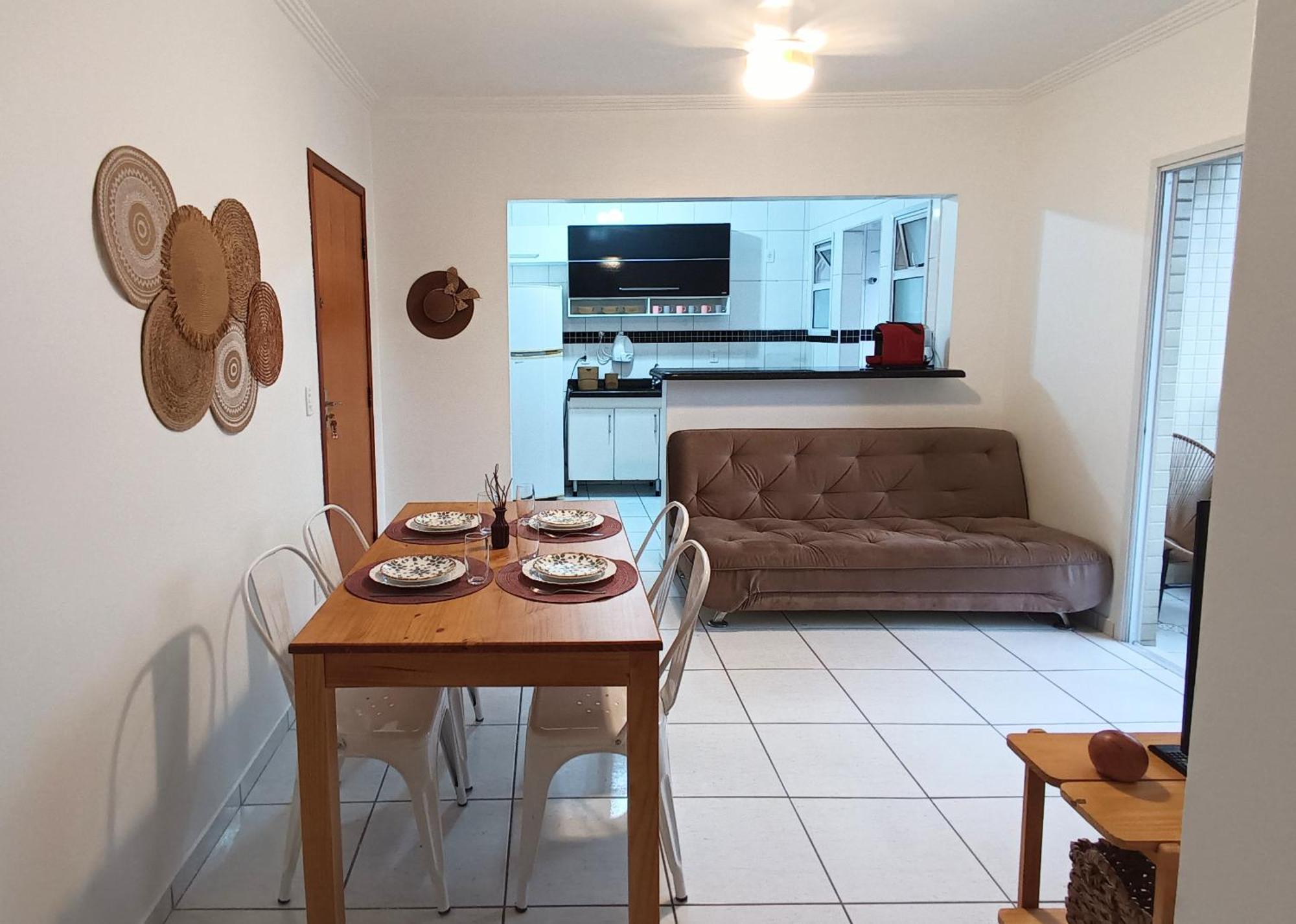 Ape Com Churrasqueira Guilhermina Praia Grande  Exterior photo